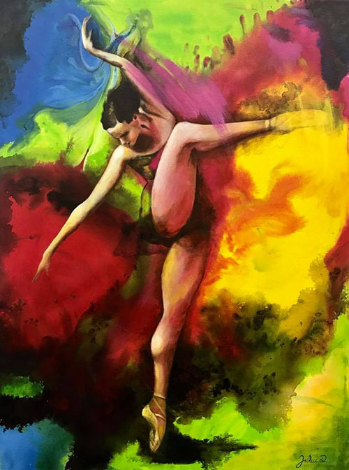 Bailarina - 60 x 80 - Tc Mista - 2018